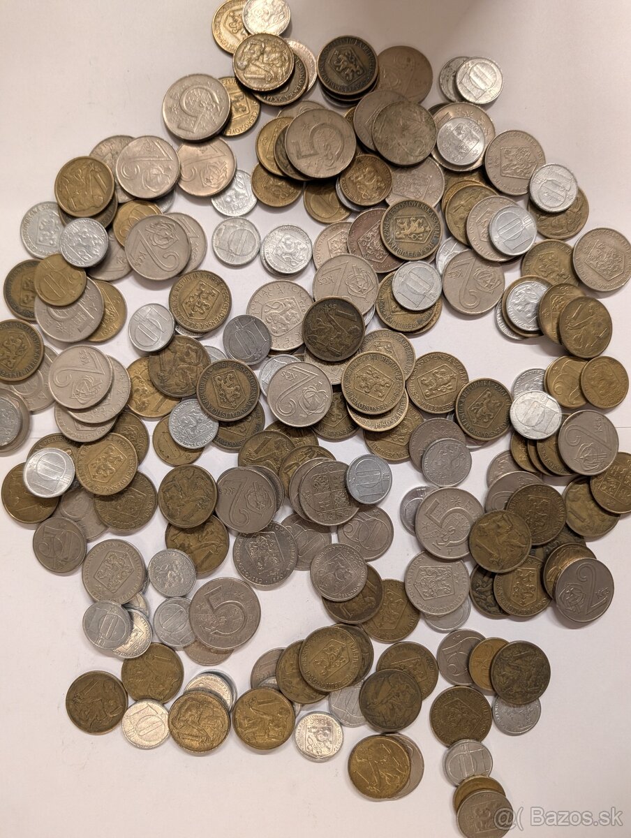 Predám Československo mince K1 - 5