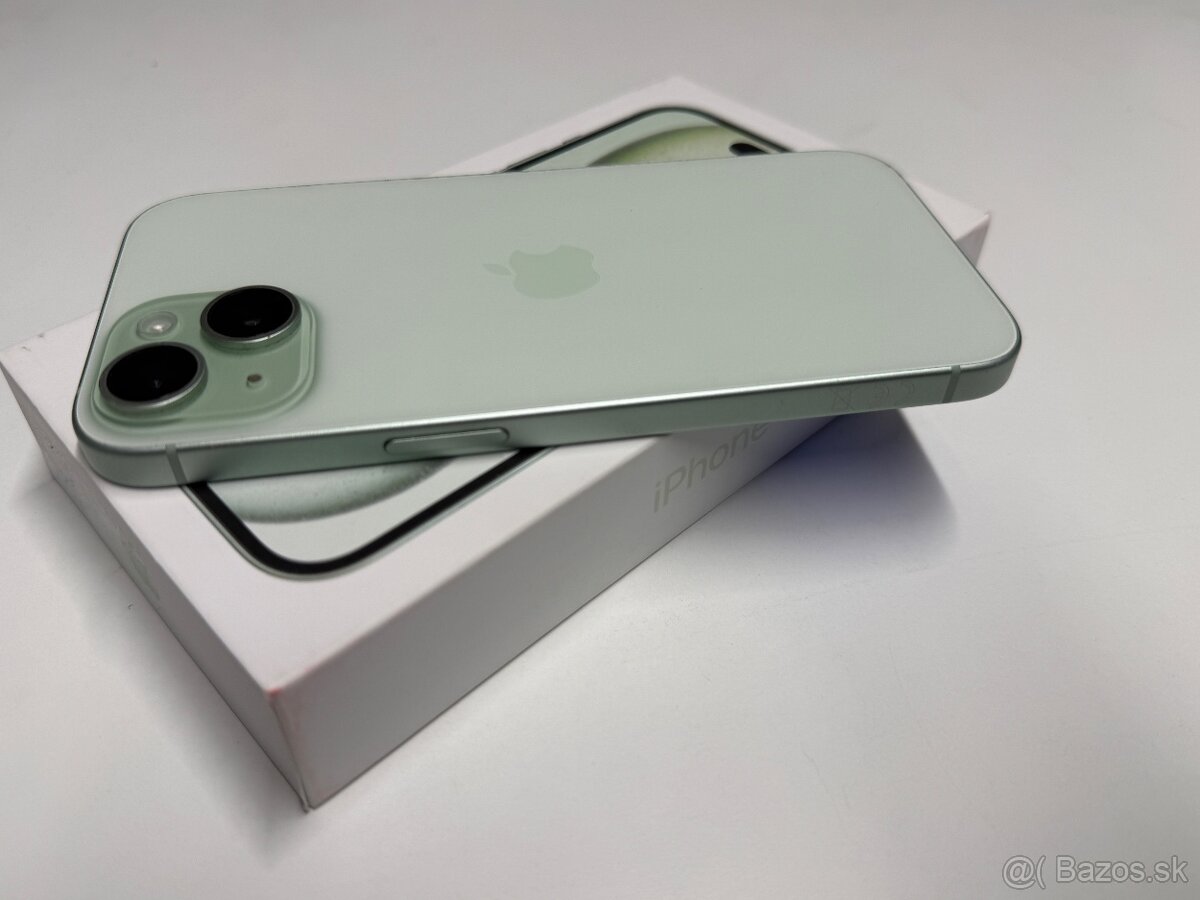 iPhone 15 – 128 GB, zelený - 5