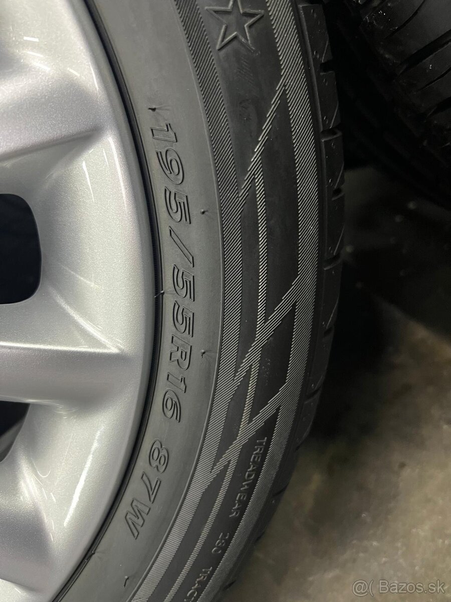 Letne pneumatiky hankook 195/55R16 - 5
