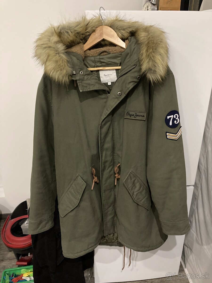 Zimná bunda Pepe jeans velkosť L ale skor by som povedal XL - 5