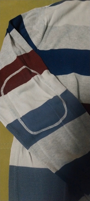 2x pánsky pásikovavý pulóver veľ. M - 5