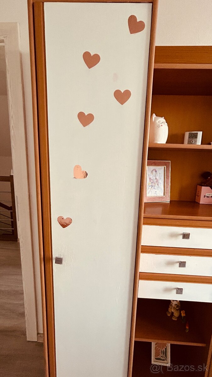 Detská izba 4 skrine a postel - 5