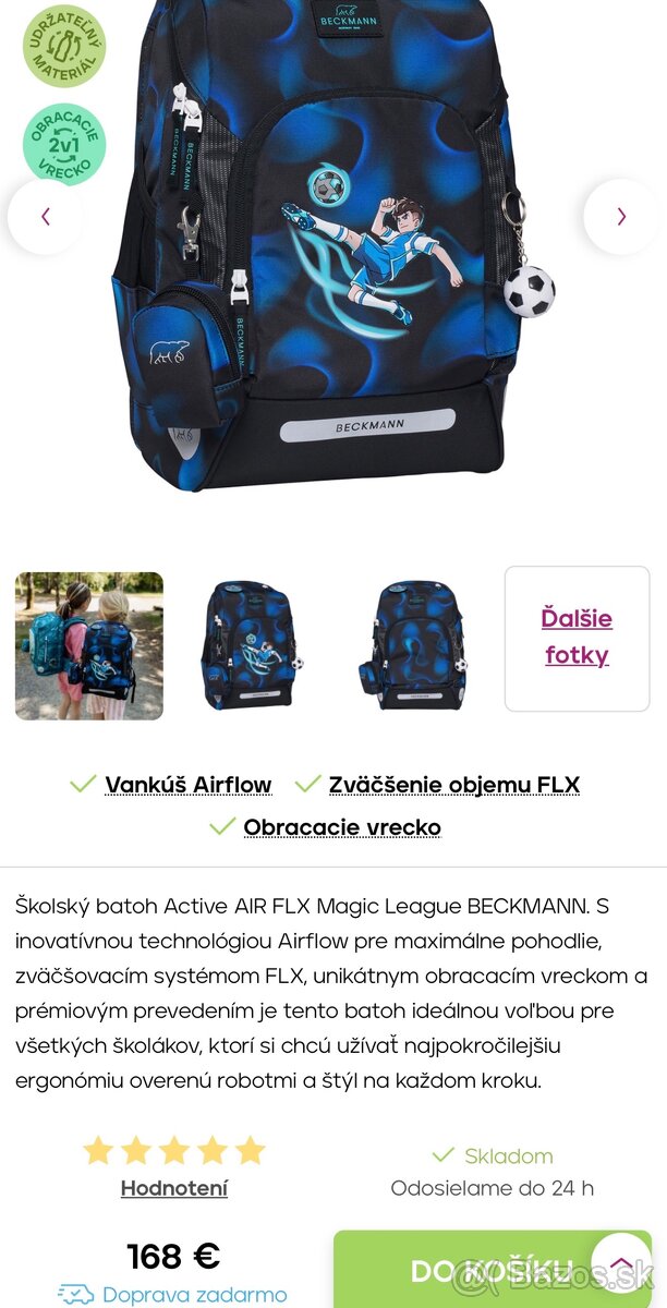 Školská taška BECKMANN - 5