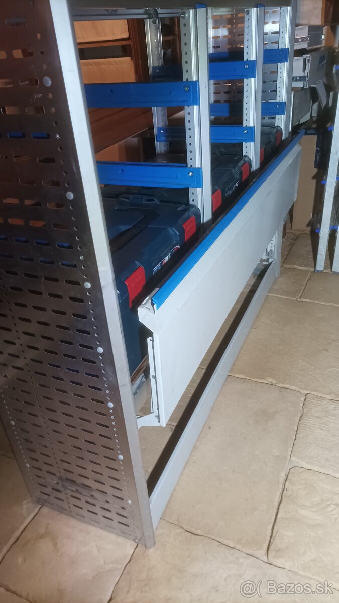 Sortimo regál,L-boxx,Bosch L-boxxy - 5