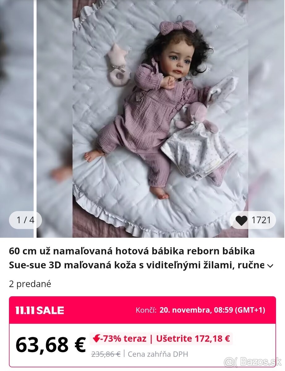 Bábika Reborn Bratislava - 5