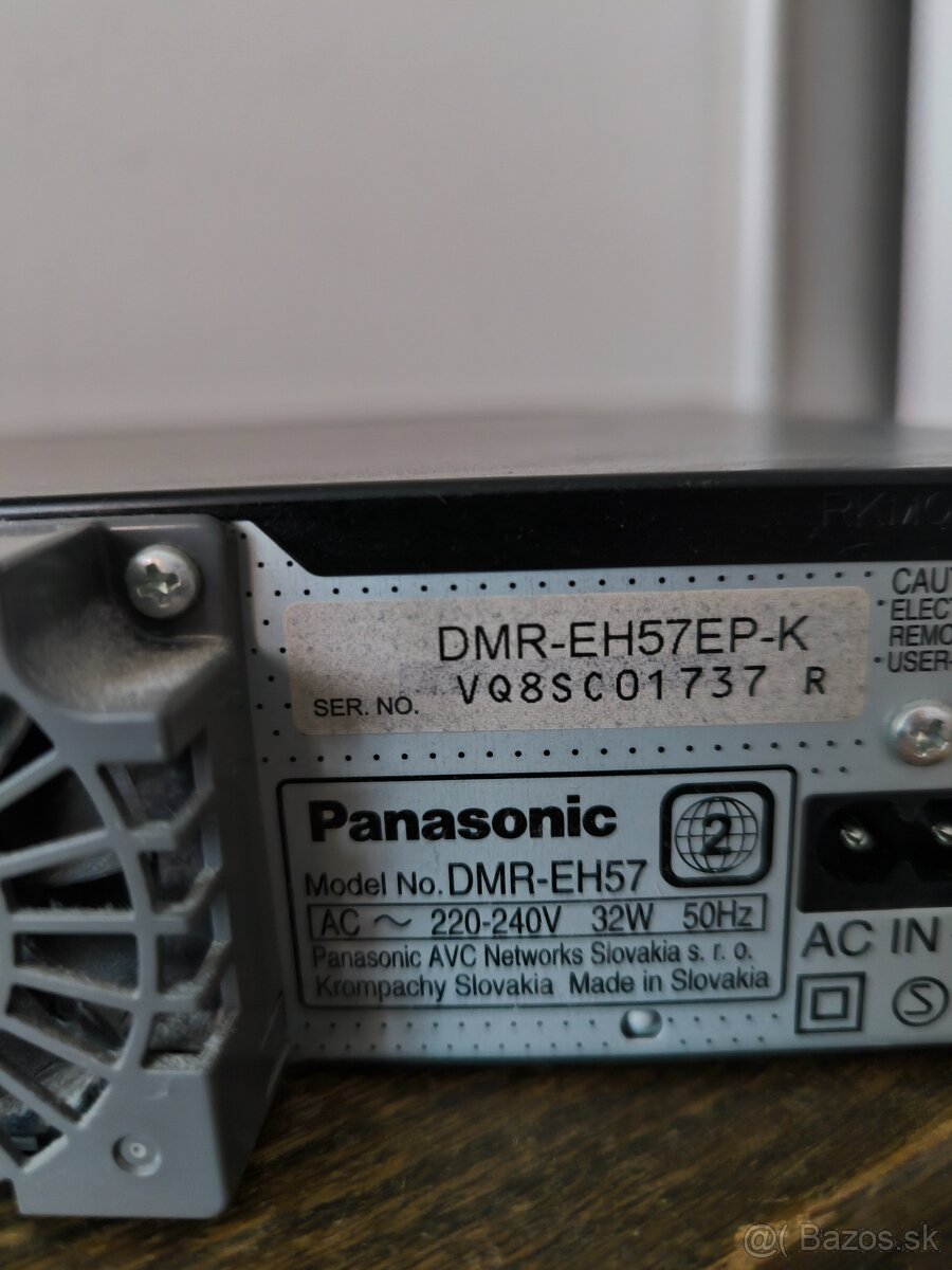 Predám DVD rekordér PANASONIC DMR-EH57 - 5