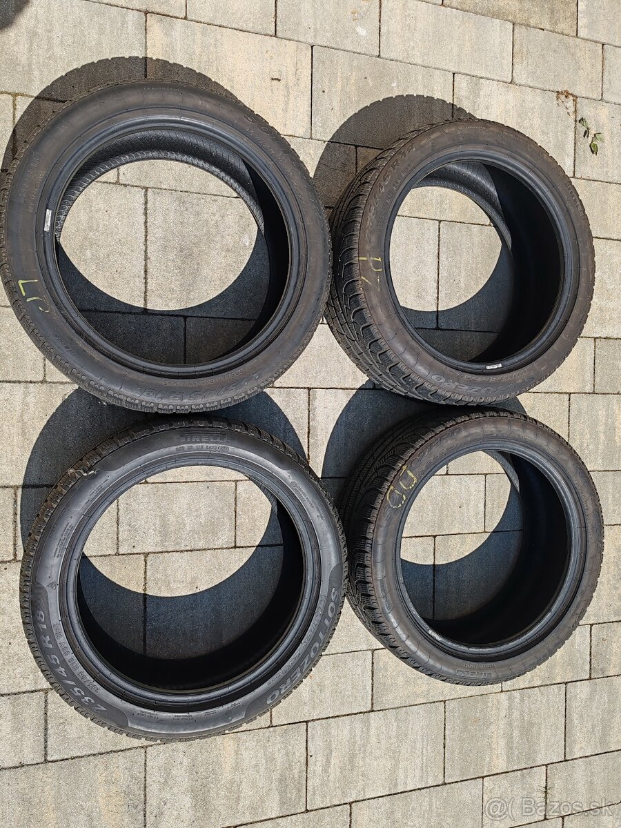 Predam zimné pneu 235/45 R18 - 5