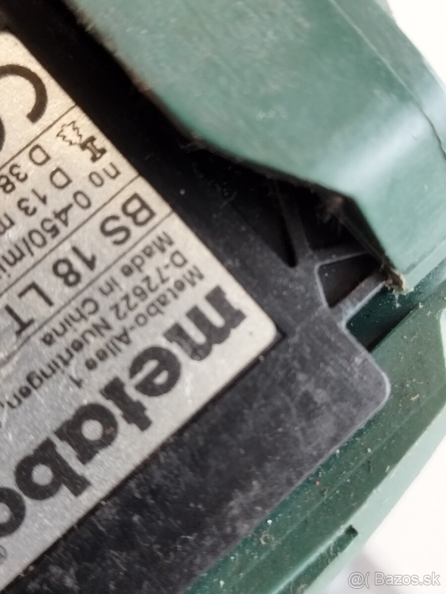 Metabo aku naradie 18v top stav - 5