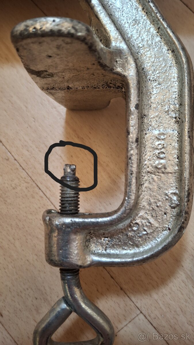 Liatinový mlynček na mäso zn.Porkert č.10 - 5