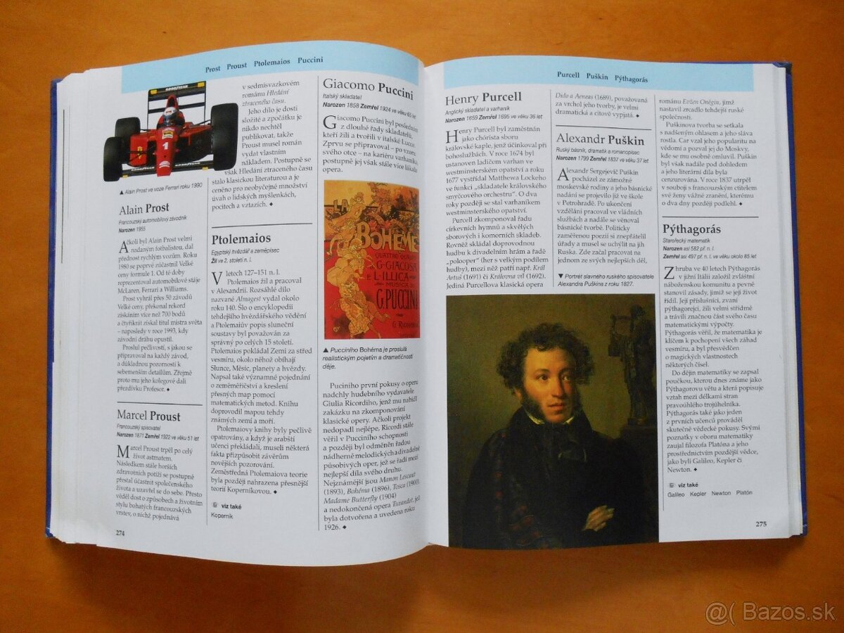 Kniha Slavné osobnosti - 5