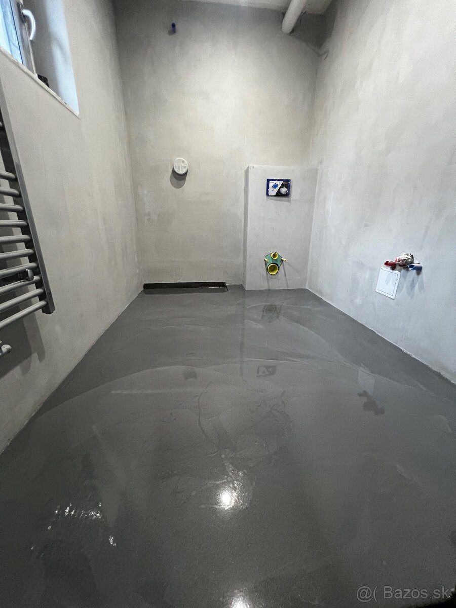 Liata podlaha, mikrocement - 5