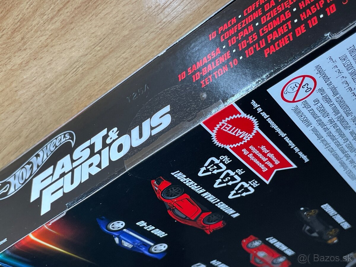 Hotwheels - Fast and Furious set - 5