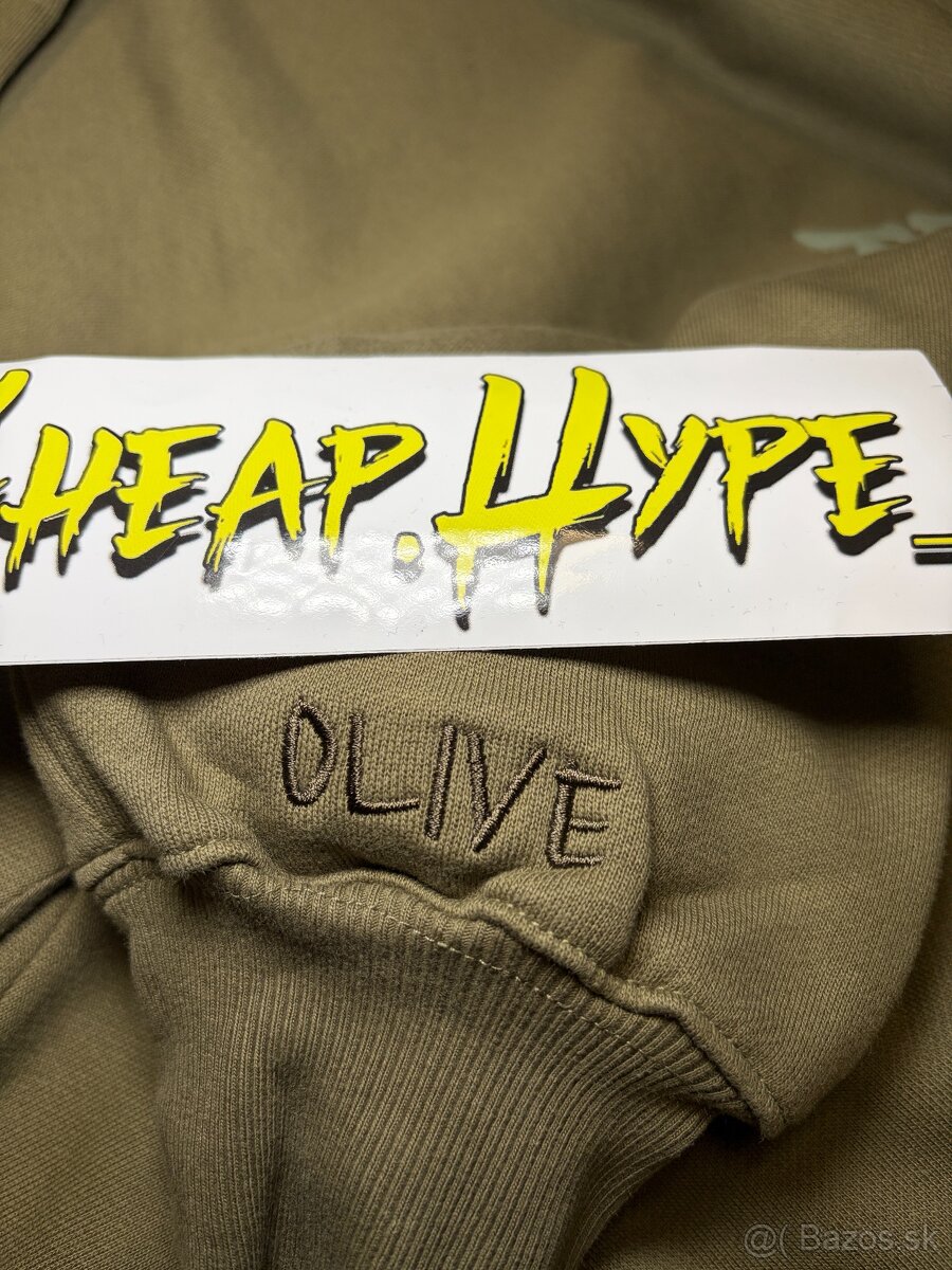 Broken Planet Basics Olive Green Hoodie - 5