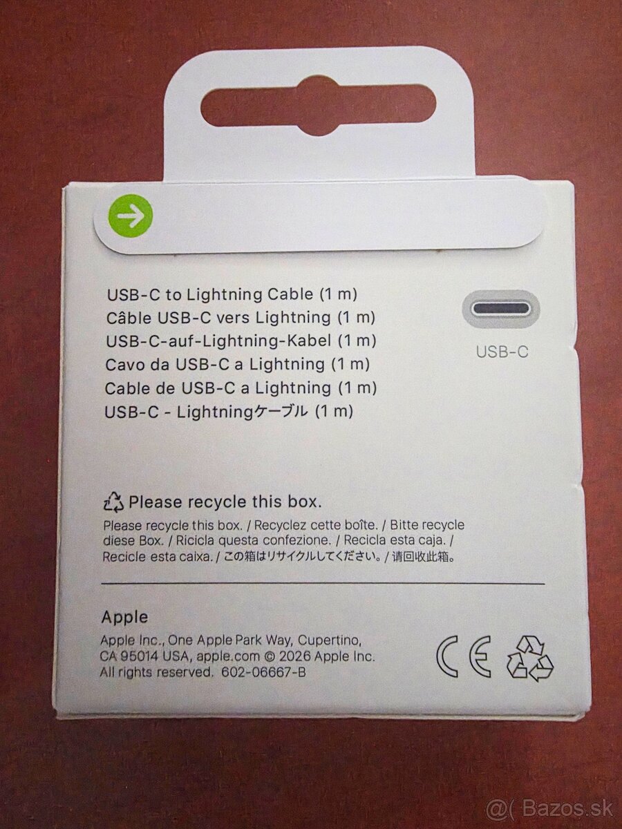 Apple 20W USB-C nabíjačka + Lightning kábel (1m) set - 5
