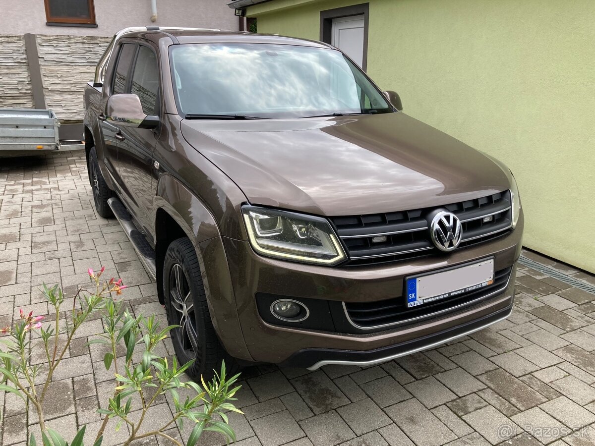 VW AMAROK 2.0Tdi 132kW , Automat , r.v. 2016 , Slovenske