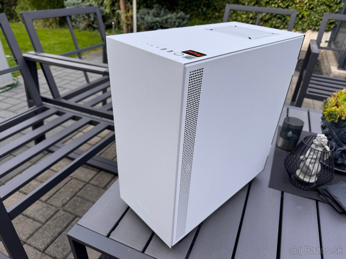 ATX PC skrinka - NZXT H510 matte white 2xFAN - 5
