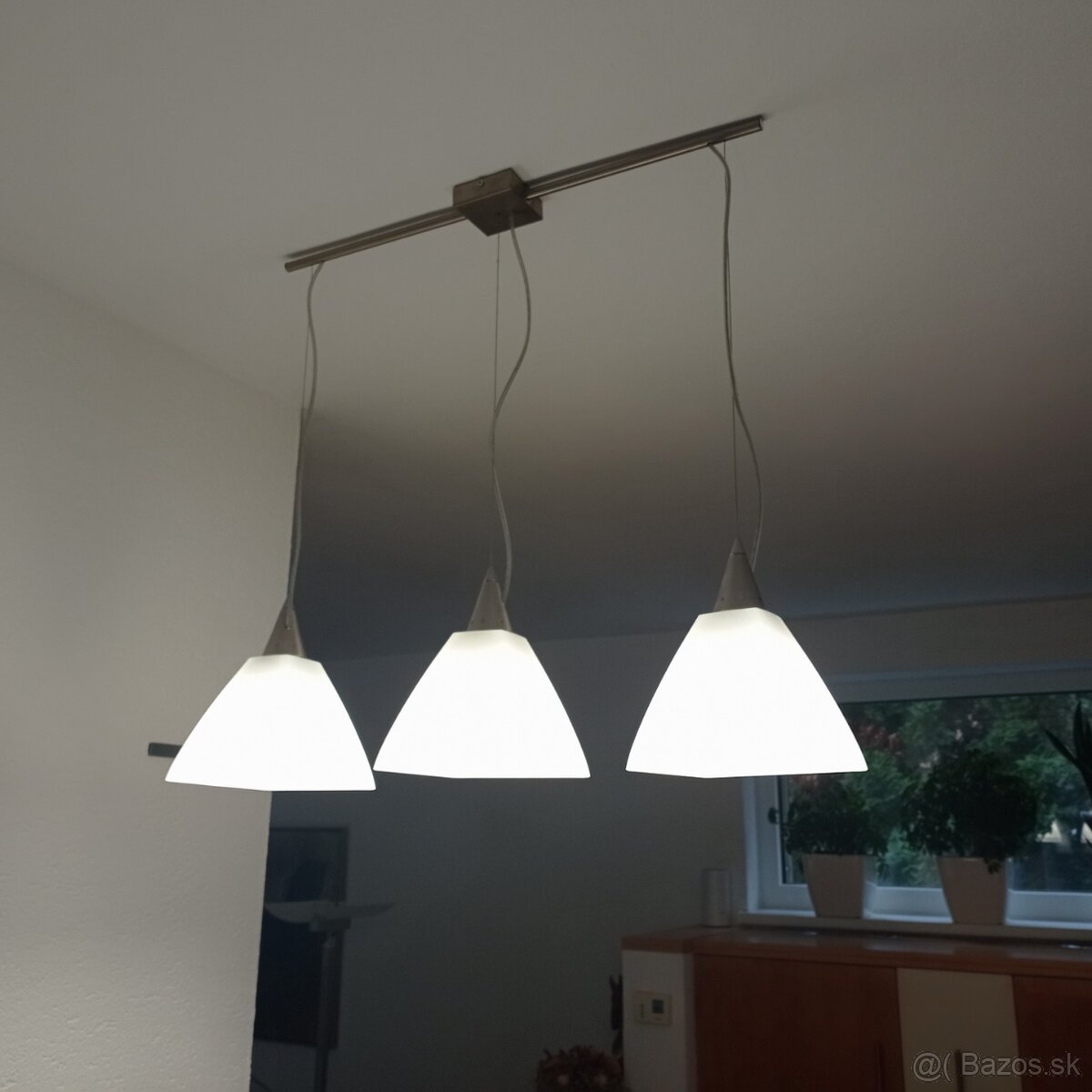 Moderný luster, závesné svietidlo - set 3 + 1 - 5