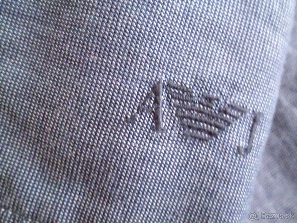 Armani Jeans pánska slim košeľa M - 5