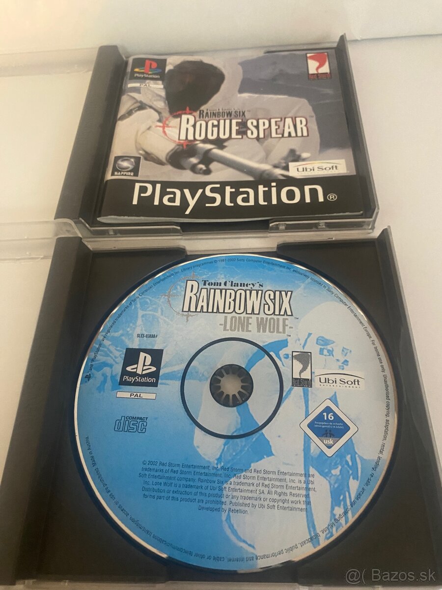 PlayStation 1 – Rainbow Six SET (PAL) PS1 hry - 5