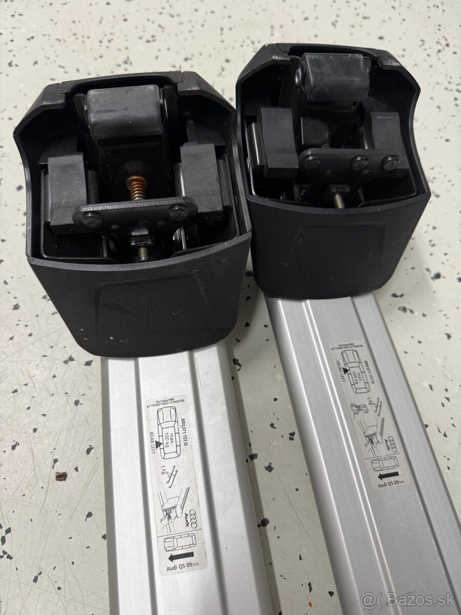 STREŠNÉ NOSIČE AUDI Q5 SQ5 8R 2009-2017 - NOVÉ - 5