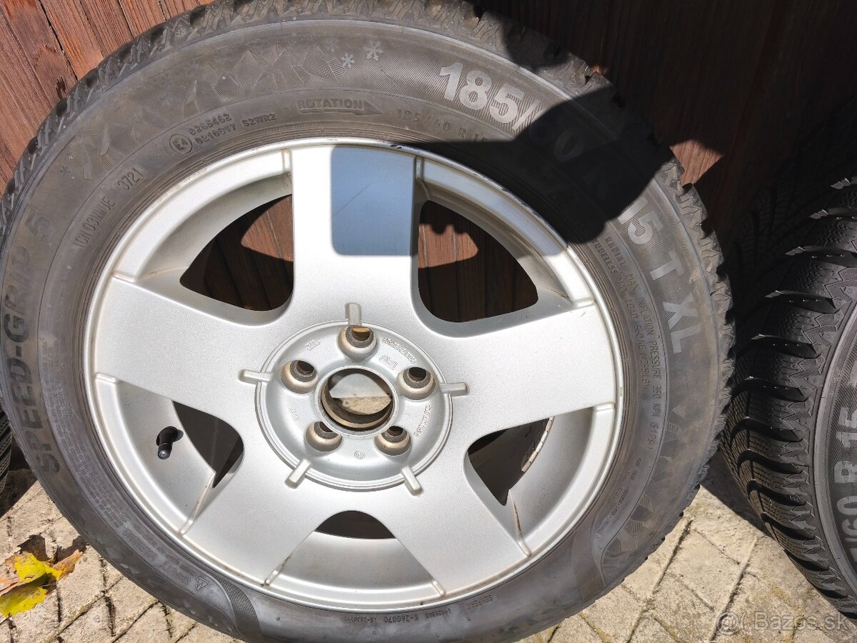 Škoda zimná sada pneu 185/60 R15 - 5