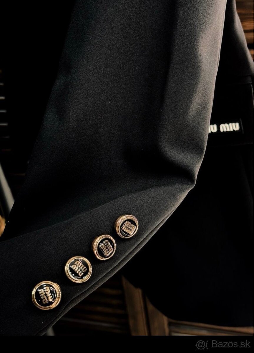 Luxusné Sako MIU MIU 🖤 - 5