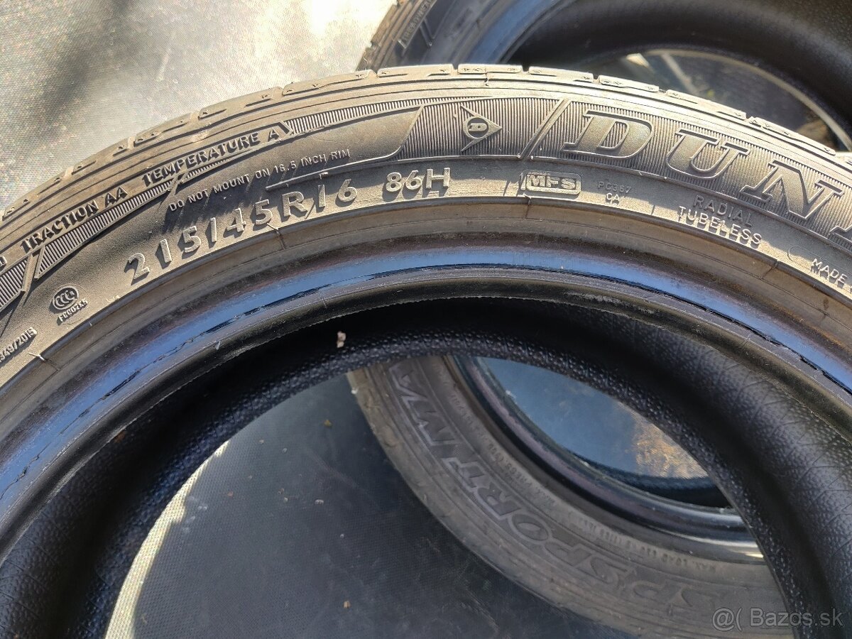 Dunlop 215/45/16 86H - 5
