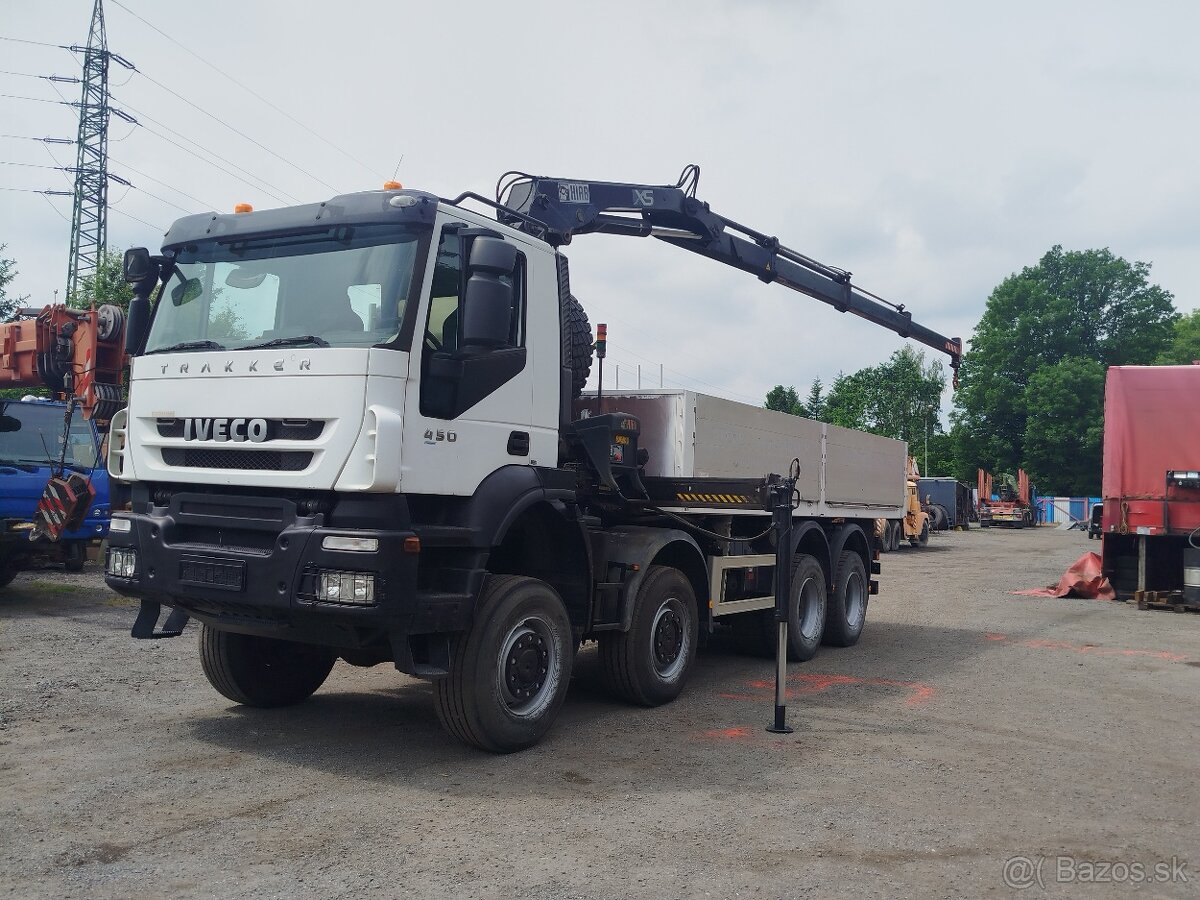 Iveco Trakker 450 8x8 s hr HIAB 144 - 5