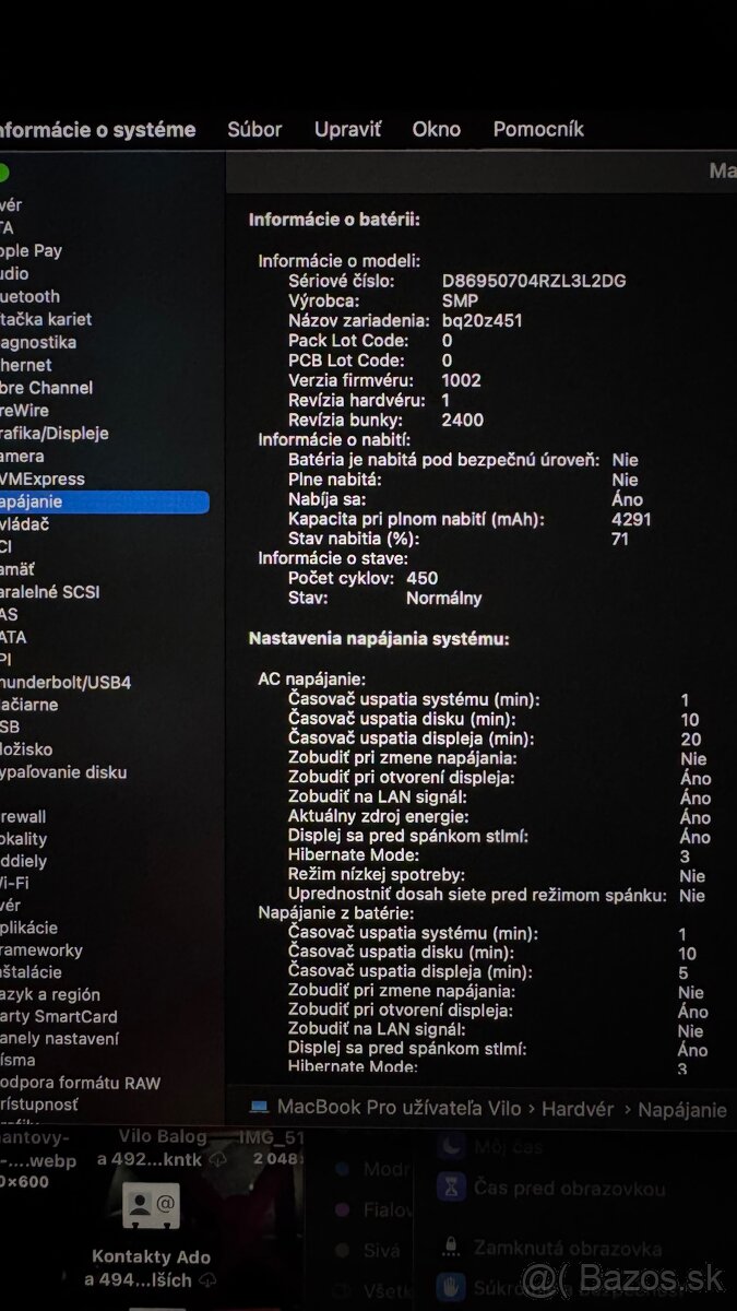 Macbook Pro 13 i5 - 4Jadro 16ram/128ssd Touchbar - 5