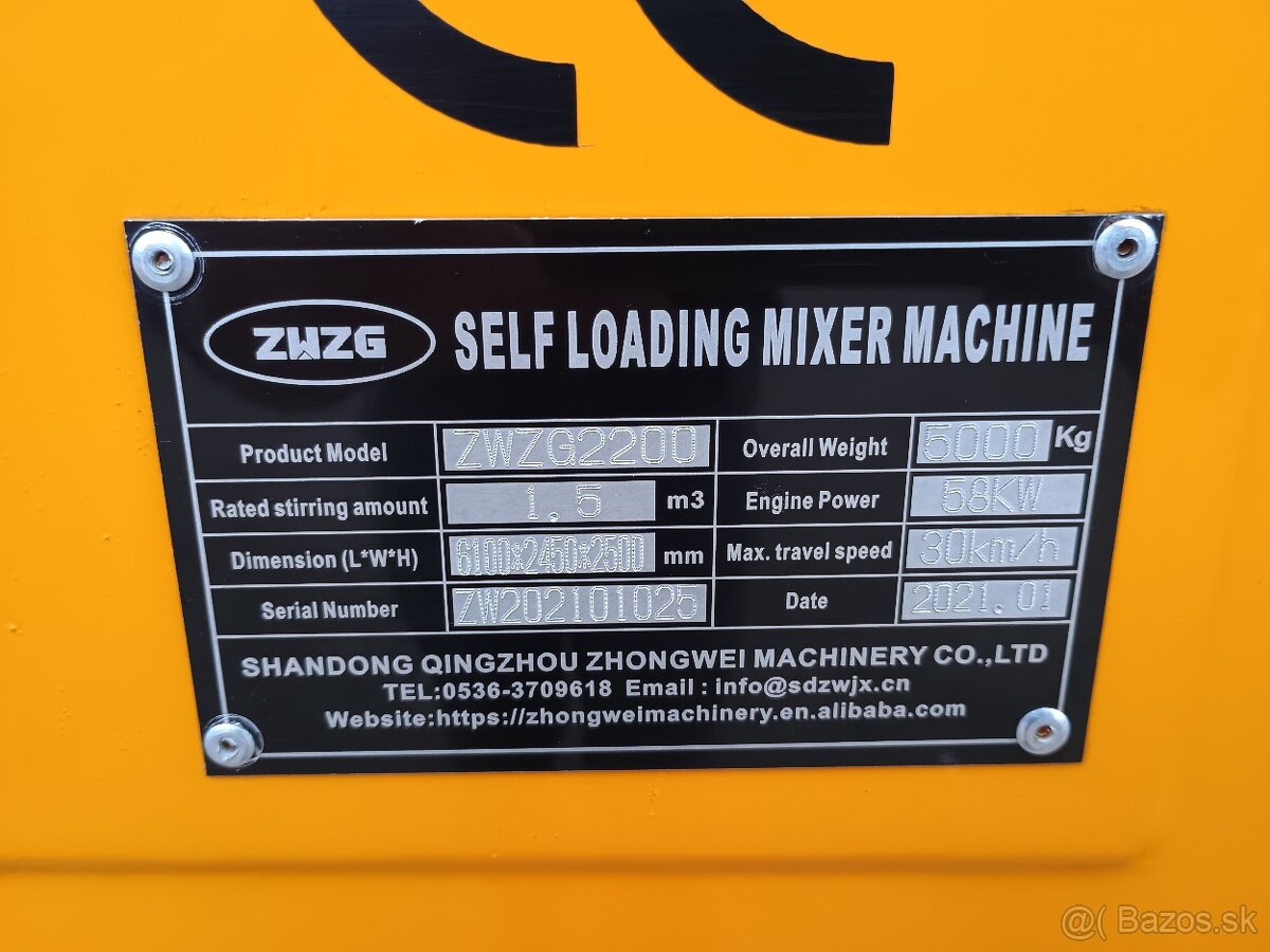 Samonakladací domiešavač - 5