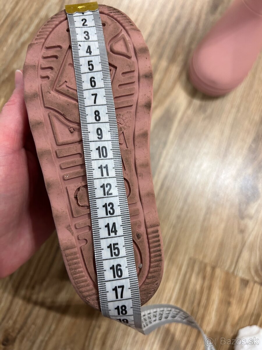 Dievčenské zimné termo čižmičky Enfant - 5