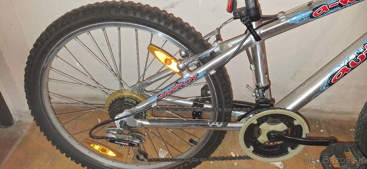 Predám detský bicykel AUTHOR a-Matrix, kolesá 24“ - 5