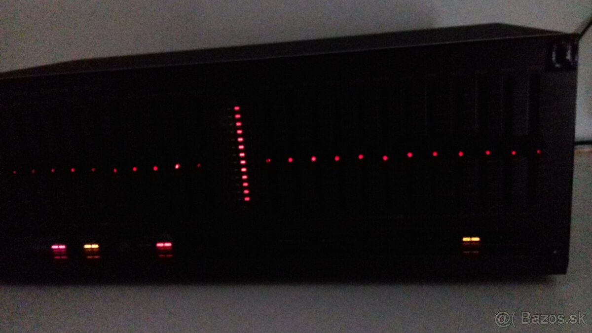 2x12 pasmovy equalizer TECHNICS SH-8020, vyroba Japan, AE70 - 5