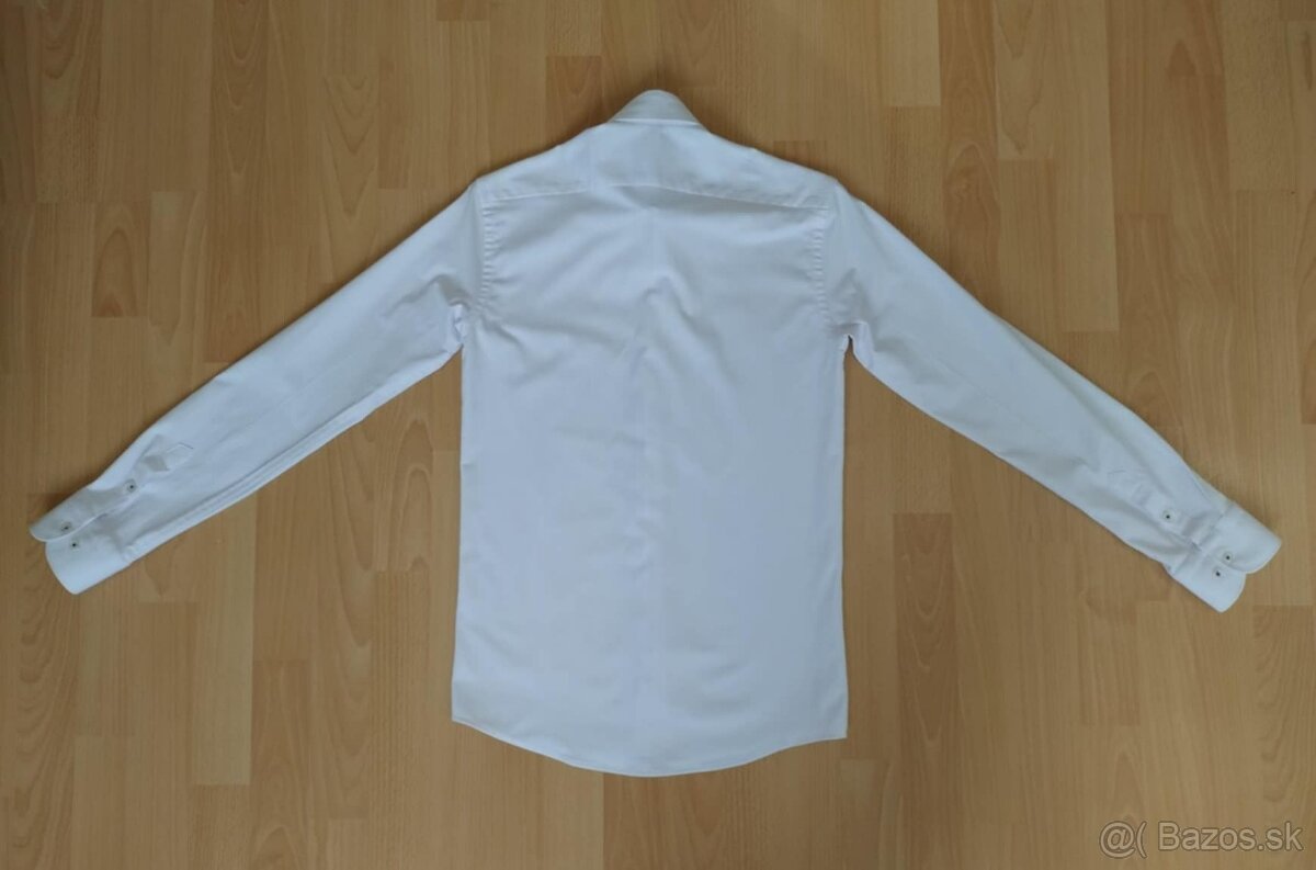 Pánska biela košeľa Slim fit (Repablo) - 5