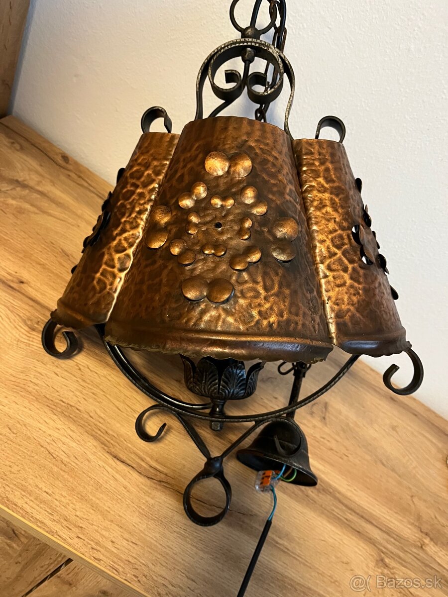 Kovovy tepany luster na chalupu luster - 5