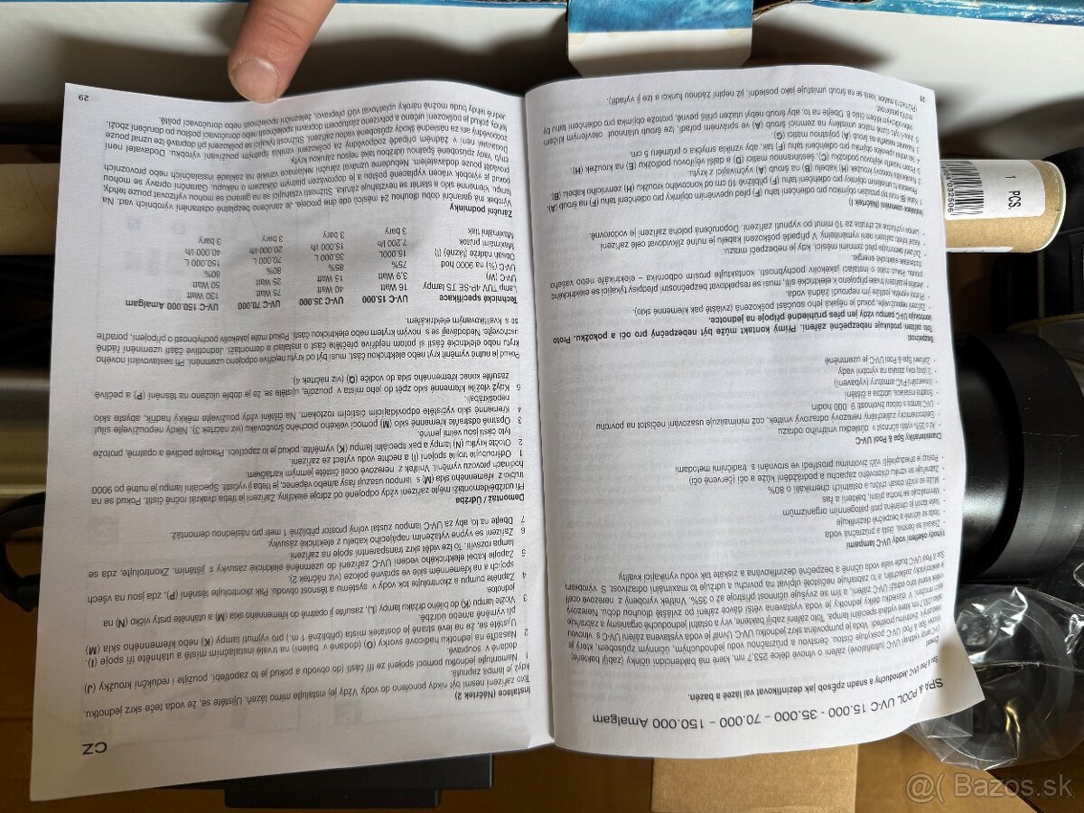 SPA & POOL UV-C 150000 AMALGAM - 5