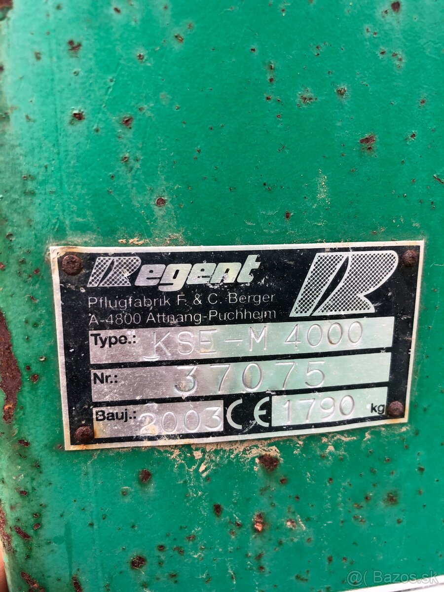 Rotačné brány Regent 4 m - 5