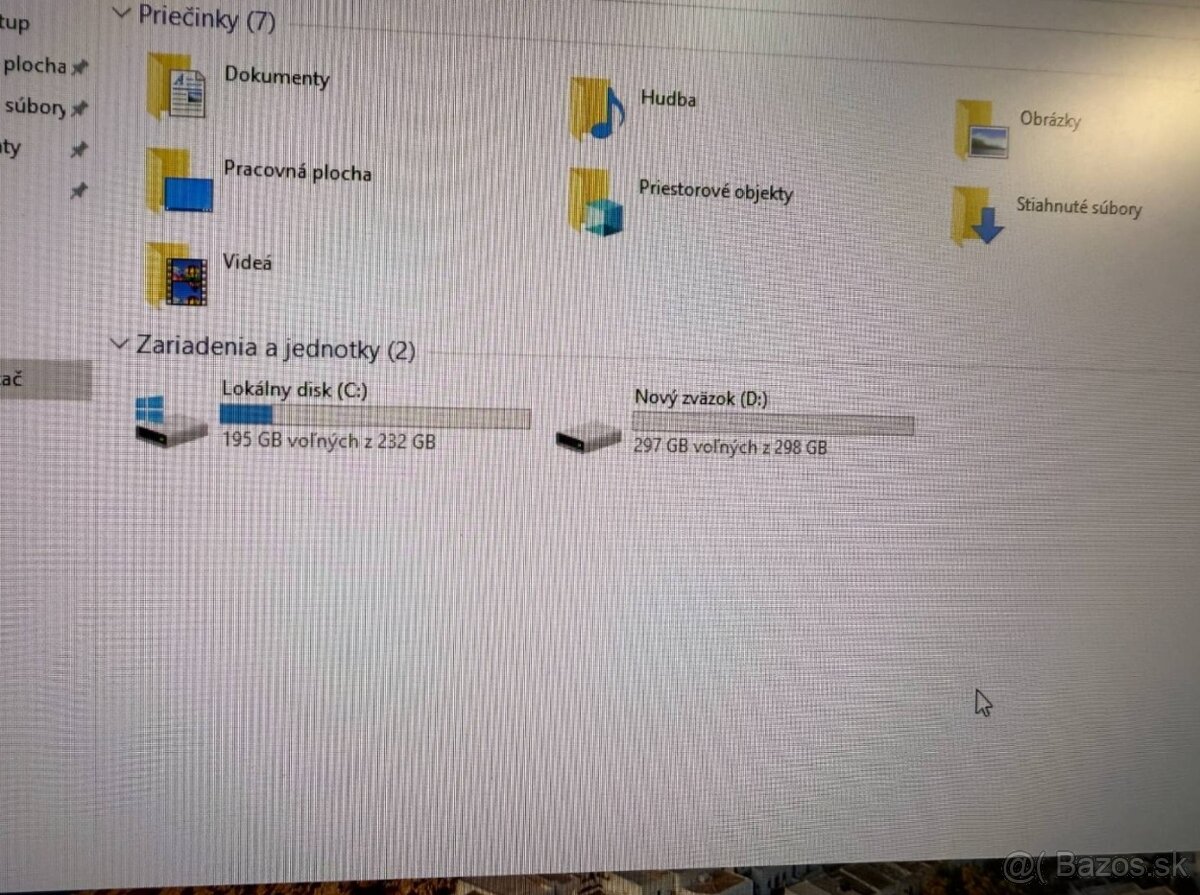 Kancelársky počítač HP Pro i5 / 8GB RAM / SSD+HDD / W10 Pro - 5
