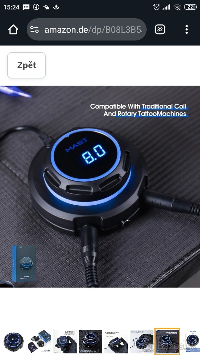 Tetovacia mašinka MAST TOUR PRO PLUS - 5