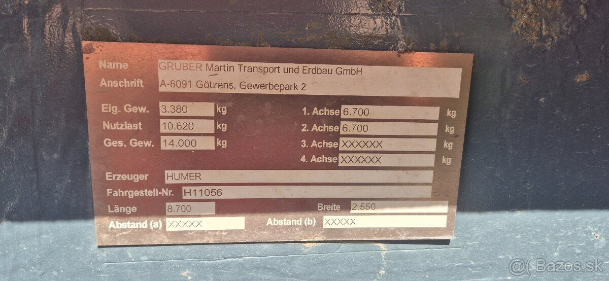 Príves Humer 14t - 5