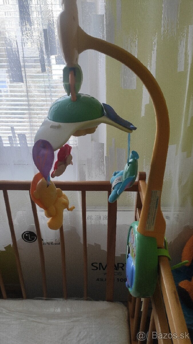 Kolotoč nad postielku FISHER PRICE - 5
