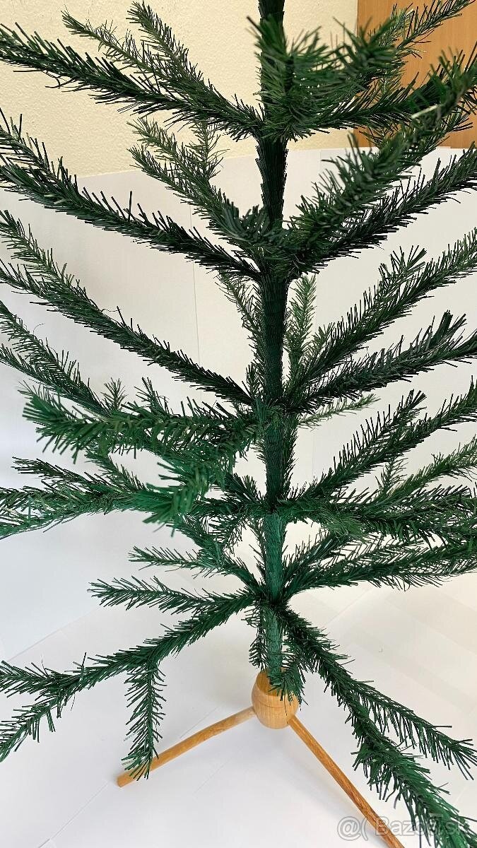 Umelý, socialistický, retro vianočný stromček, strom - 5
