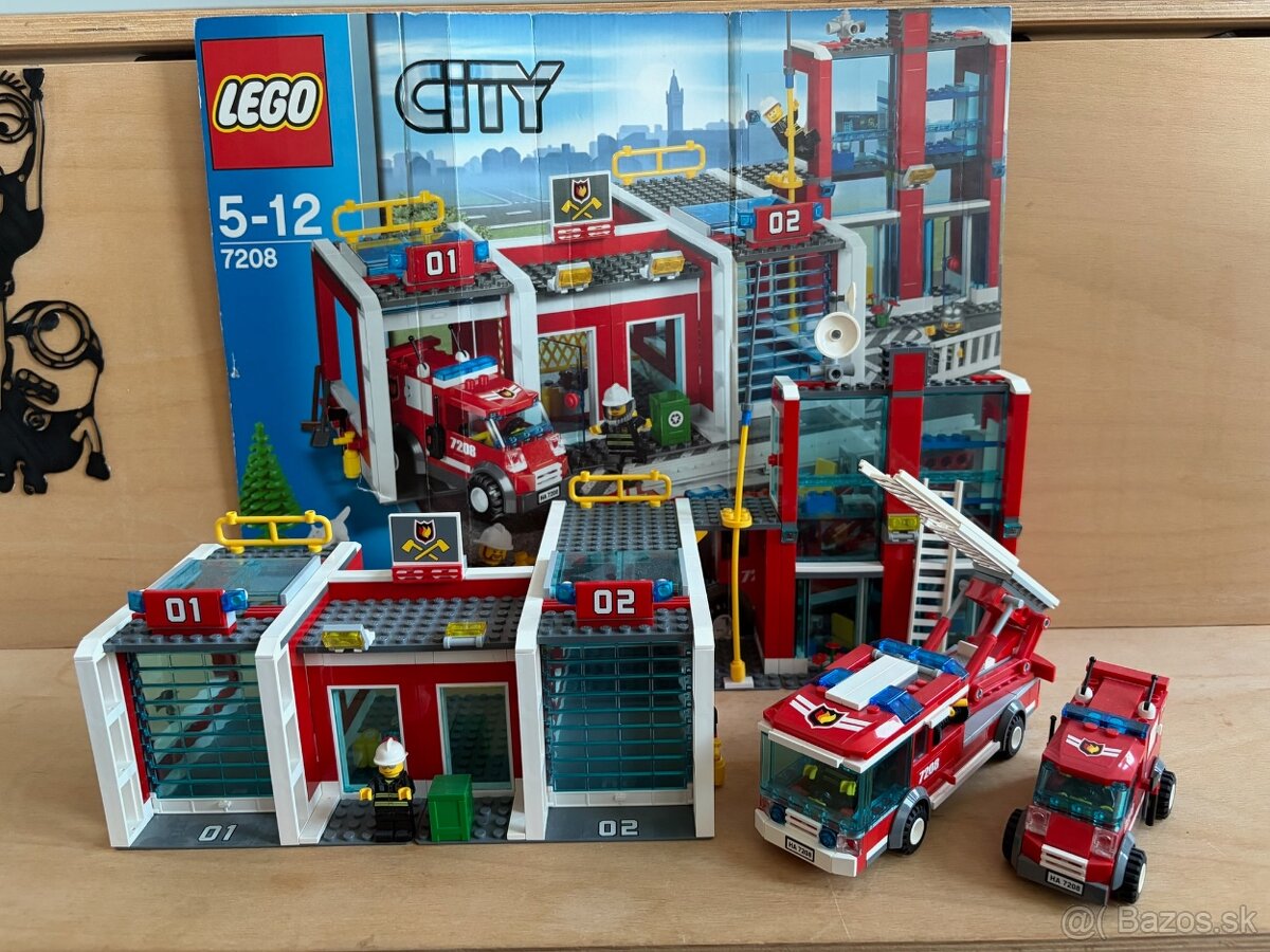 LEGO 7208 LEGO City Hasičská stanice - 5