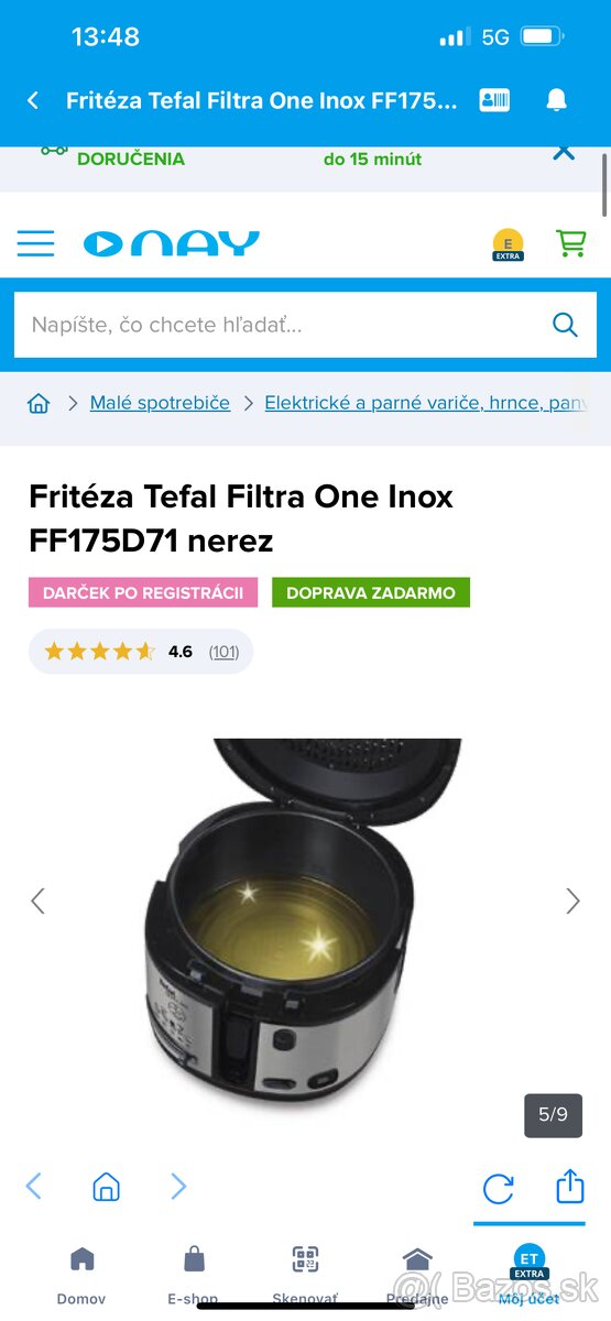 Friteza Tefal Filtra one inox - 5