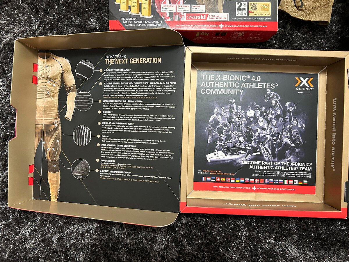 X-bionic radiactor 4.0, pánsky termo set Lko - 5