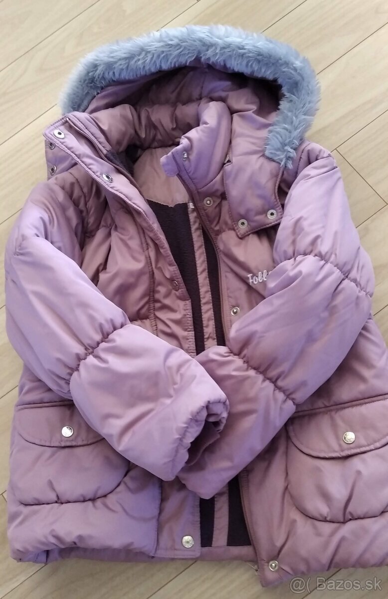 Zimná bunda s kapucňou č.146 - 5