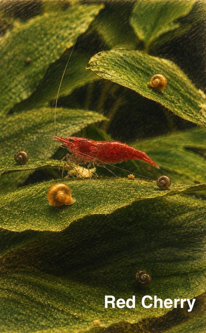 KREVETKY NEOCARIDINA - 5