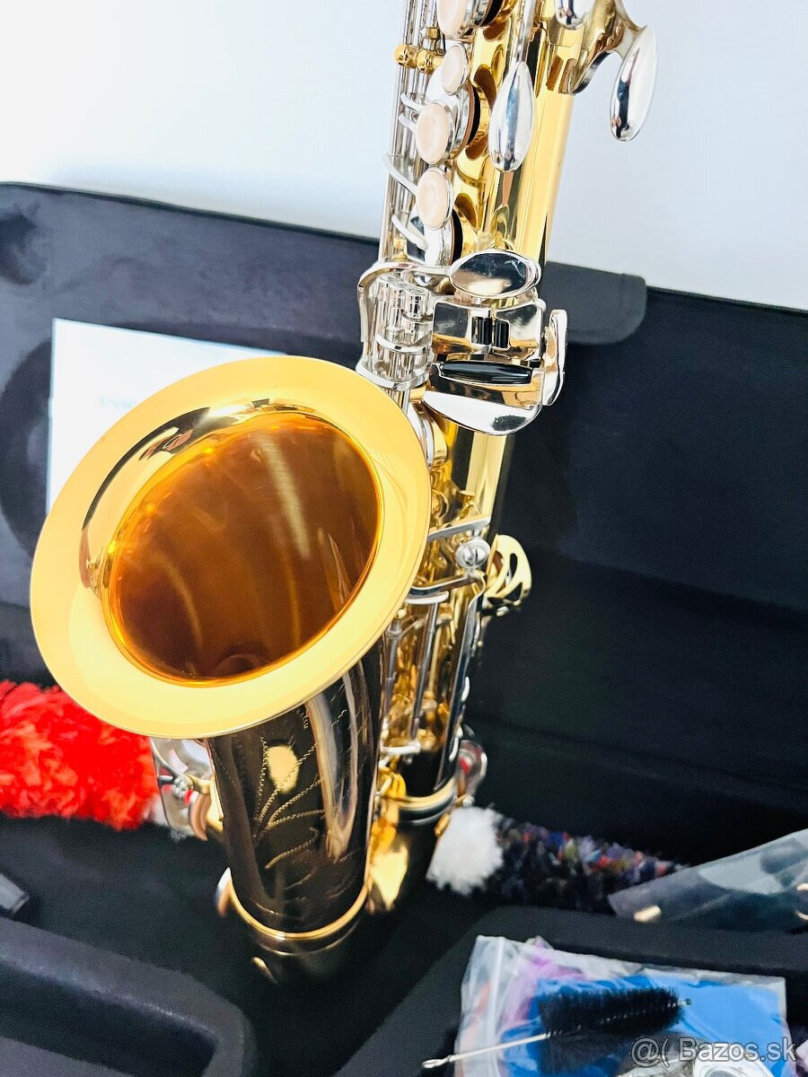 Predám nový Es- Alt saxofón- kópia k modelu Yamaha- pekný zv - 5
