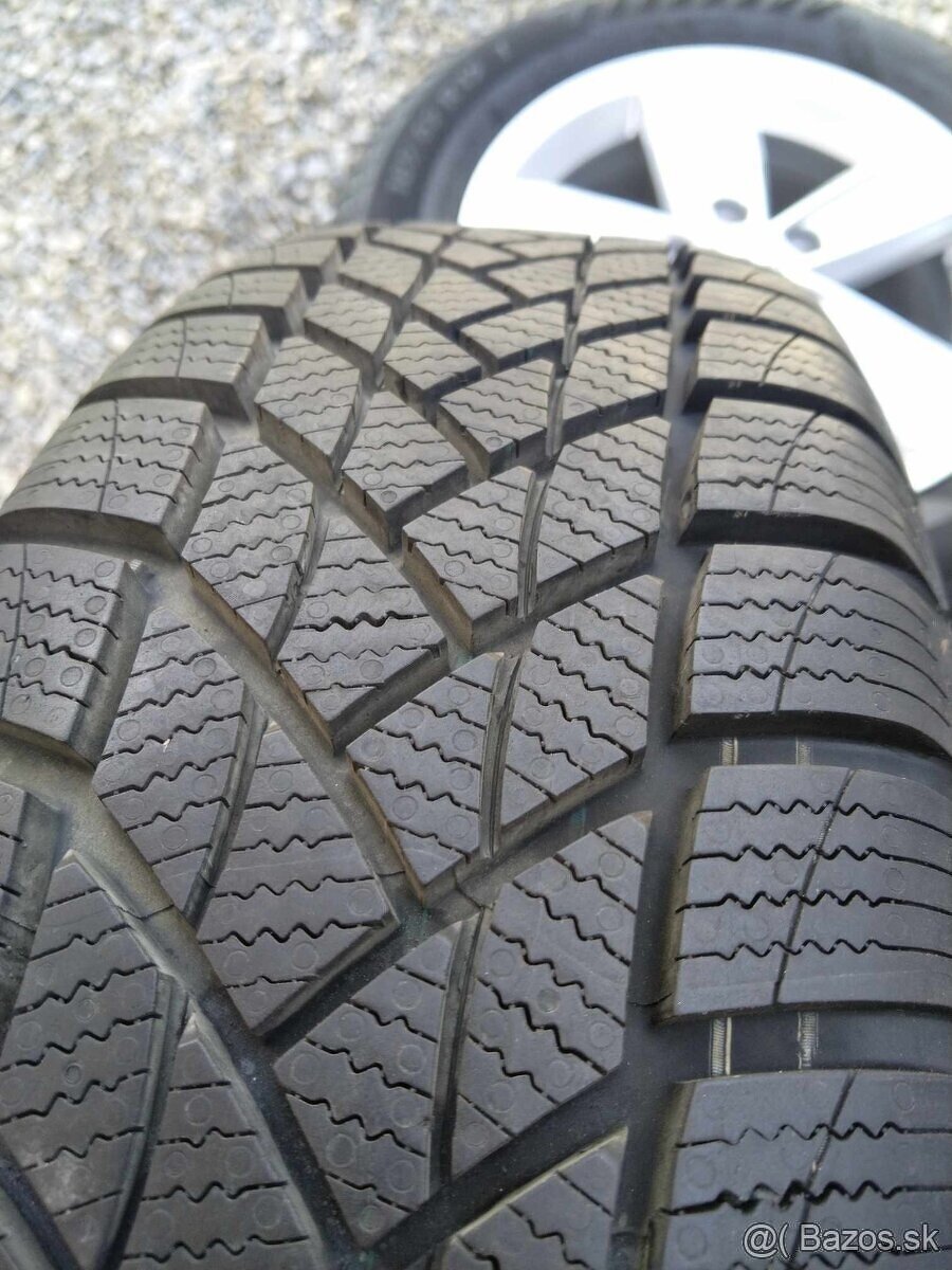 Alu 5 x 100 15" + zimné pneu 185/65 15. - 5