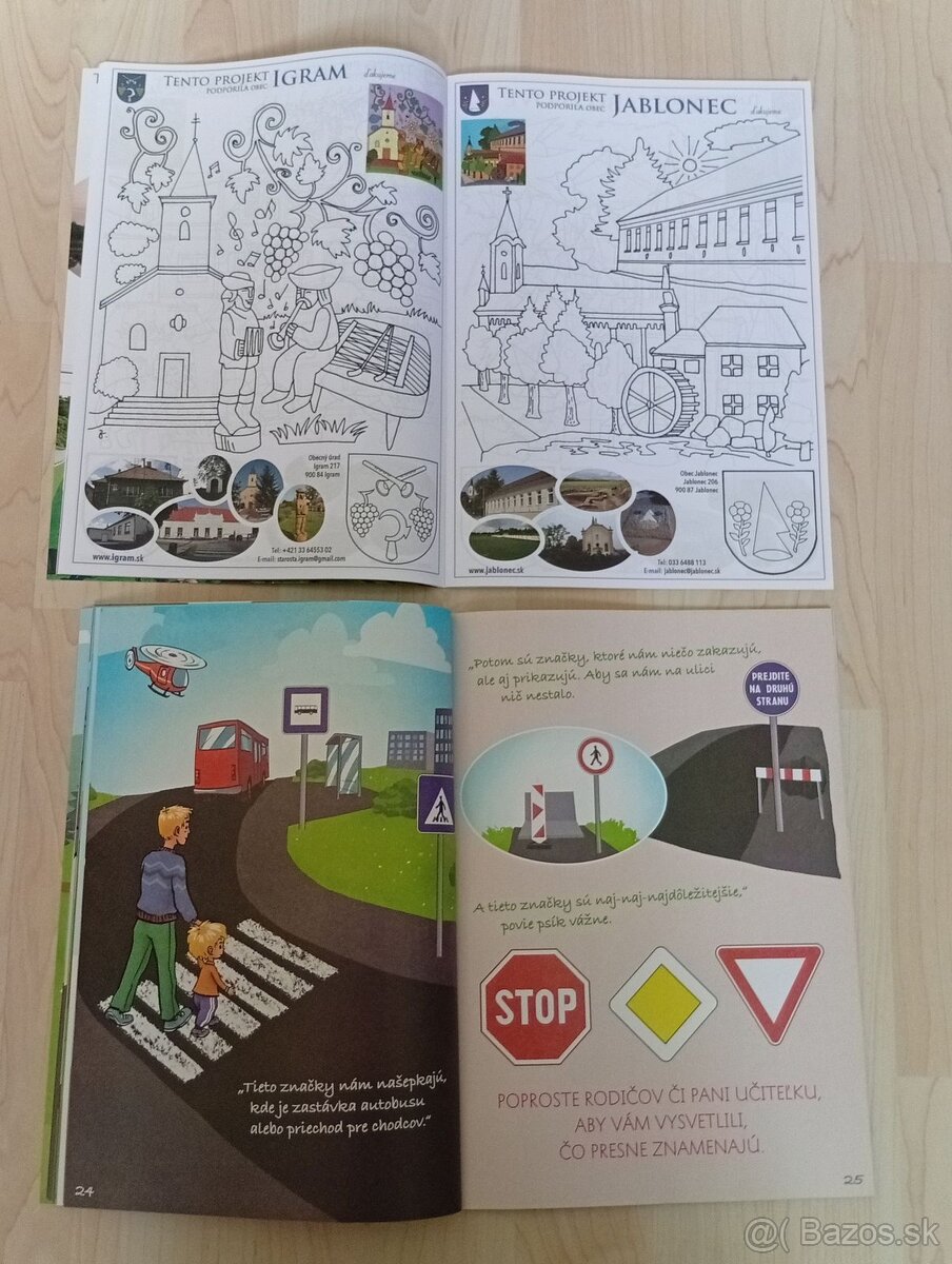 Náučné interaktívne časopisy a omaľovánky 2 - 5